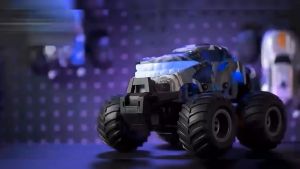 Mainan Anak RC Monster Stunt Car Spray 2WD