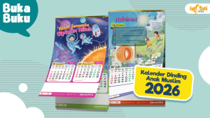 Kalender Anak Muslim 2026 Kalender Dinding Full Color Desain Edukatif dan Islami Penerbit Gema Insani Lengkap Dengan Hijriyah Bisa COD Gratis Ongkir Bayar di Tempat Murah