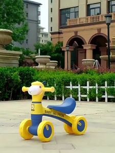 Yowxii Childrens Alpaca Balance Bike For Kids Toys For Boy/Girl Mini Bike For Baby Toddler With 4 Wheels Kids Scooter
