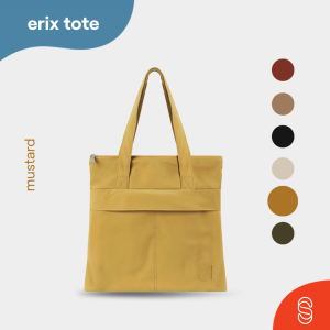 Straightforward Erix Tote Bag