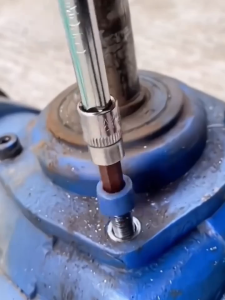 46 Piece set of ratchet socket wrench combination tool kit for maintenance of steam engines and motorcycles