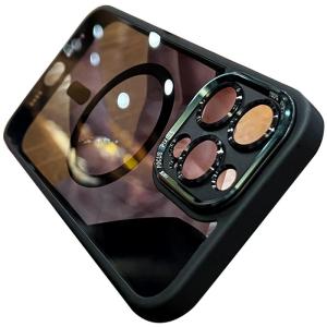 DAIMANG | Magnetic Charging Protective Cover Transparent Drop-Resistant Acrylic MagSafe