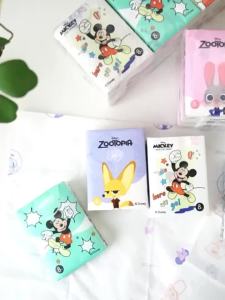 Pixie Dust Mini Tissue Pouch Portable Handkerchief Paper Soft Facial Tissue Tisu Poket Mini Mudah Alih Lembut迷你便携印花纸巾