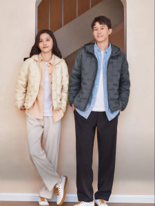 BOSIDENG | Hooded Lightweight Insulated Down Jacket