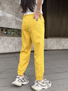 High Waist Slimming Fashionable Sport Pants Womens Casual High Waist Korean Style Eighteen Shorts Trousers Trendy Style