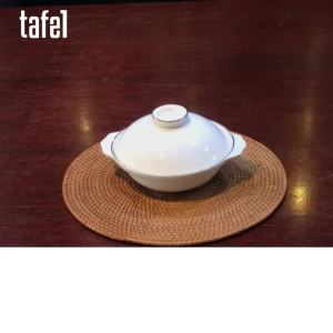 INDO KERAMIK Mangkok Saji Keramik Casserole HORECA 23 cm