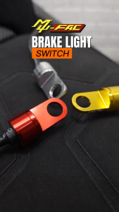MUFAC Hydraulic Brake Light Switch Brake Pressure Switch Plug And Play Universal 18.5 cm 2pin From Thailand