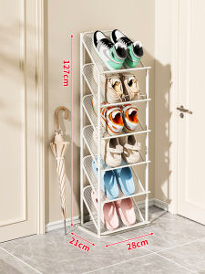 Space-saving Small Narrow Multi-layer Shoe Rack