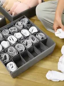6/7/8/24 Grid Divider Storage Box Panty / Socks / Bra Storage Box Underwear Organizer Drawer
