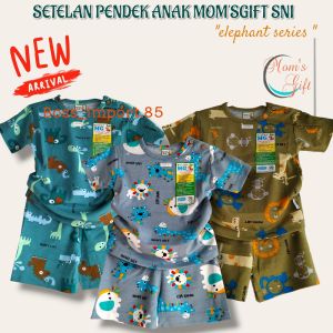 3 stel spesial edition stelan anak pendek anak cewek stelan anak wanita stelan kuda poni piyama anak wanita piyama SNI terlaris viral anti bakteri nyaman aman