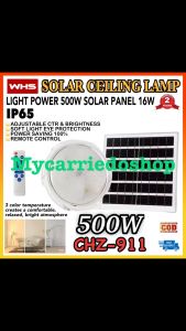 WHS 500W Solar Ceiling Lamp 2 Year Warranty Home Indoor Ceiling Light BalconyStairSolar GardenBedroom Ceiling Lights