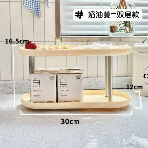 Double Layer Cup Holder Bar Counter Table Top Cup Storage Rack Home Use Water Cup Holder Coffee Cup Tea Cup Storage Shelf