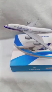Air China Boeing 747 6" PREMIUM Diecast Airplane Model with Display Stand Aircraft Collectible