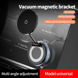 15W Magsafe Whiress ChargerWith Vacuum Magnetic Suction Foldable 360°Rotating For iPhone Hands-Free For Driving Travel New