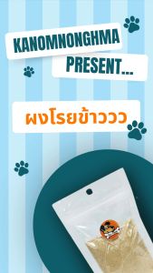 KanomNongHma ผงปรุงรส ผงคลุก ผงโรย ผงโรยอาหารสัตว์เลี้ยง ผงคลุกอาหารสัตว์เลี้ยง ขนมหมาโฮมเมด สแนคโฮมเมด