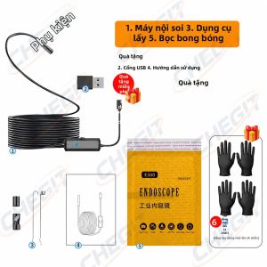 JJRC | Camera Nội Soi USB Borescope Kiểm Tra Cho Điện Thoại Android OTG Chống Nước IP67 Với 6 Đèn LED Camera Dạng Rắn Cho Thiết Bị Type C