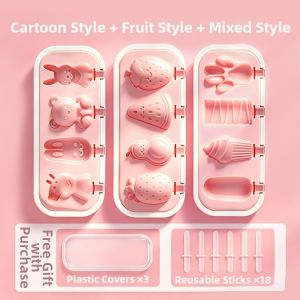 AMW | Child-Friendly Food-Grade Silicone Ice Pop Maker