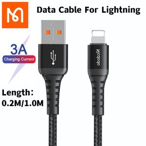 (0.2M/1.0M/2.0M) Mcdodo 3A Fast Charging Phone USB Cable For iPhone 14 13 12 11 Pro Max Xs Xr X 8 Plus iPad Air mini lightning Charge Data Cord