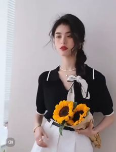 เสื้อคาดิแกน ไหมพรมบาง สีพื้นคลาสสิคแมทท์ง่าย ได้ลุค Old Money กำลังอินเทรนด์