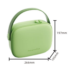 Smart LED Light Makeup Bag Womens Portable Travel Waterproof High Capacity Cosmetic Case Large Size Mirror Included