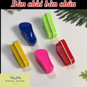 Bàn chải giặt đồ quần áo chà chân lông chải cứng Mamu shop M222