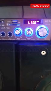 Amplifier Power 600 Watt Full Bass Fleco BT-858A Audio Penguat Suara Full Bass & Treble | Ampli ORIGINAL FLECO BT 858 A Power Amplifier Bluetooth Karaoke + Mp3 player + FM Radio