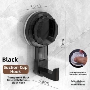 NAIFUNA | No Drill Strong Load Bearing Vacuum Markless Hooks