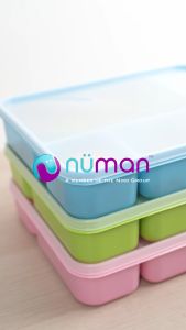 Numan - Kotak Makan Catering Plastik 27 cm