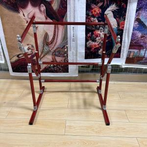 Third Generation Transformable Stainless Steel Cross Stitch Frame Adjustable Stand Modern Simple Style Home Fabric Embroidery Kit