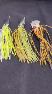 Hopeblaze Spinnerbait Fishing Lure 5g 7g 10g 15g Silicone Skirt Stainless Steel Blade Artificial Bait for Bass Snakehead Pike