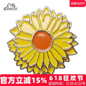 Kẹp Mũ Golf Bằng Kim Loại Có Từ Tính Hình Hoa Hướng Dương Mark Giảm Giá Đặc Biệt Cho Người Hâm Mộ Thể Thao