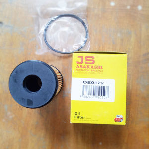 Lọc nhớt lọc dầu JS Asakashi Nhật OE0122 dành cho xe Isuzu D-max 1.9 2017 2018 2019 2020 2021 2022 2023 8-98270-524-0