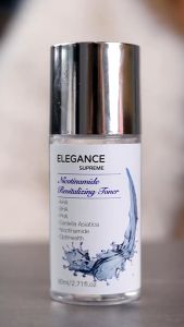 ELEGANCE SUPREME NICOTINAMIDE REVITALIZING TONER 80ml | Toner Wajah Dengan AHA BHA Dan PHA Untuk Semua Jenis Kulit