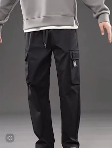 #067#L-5XL#กางเกงแฟชั่นเกาหลีผู้ชายกางเกงลำลองขายาวใส่สบายงานปักสวยๆใส่ได้ทุกโอกาส