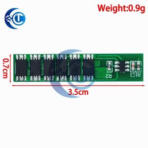 1S 15A 3.7V Pin Li-ion Ban Bảo Vệ 6MOS BMS PCM Cho 18650 Pin Lithium-ion Máy Tính Bộ Điều Chỉnh Điện Áp SMD