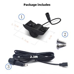QXNY External Installation Parking Sensor Kit Reverse Ultrasonic Detection for Truck Van Backup Radares Monitoring Systemes