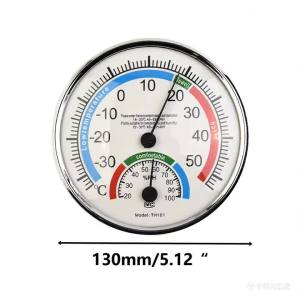 Analog Thermometer Hygrometer - Indoor Outdoor Humidity Temperature Gauge for Home Office Garden Restaurant Climate Control
