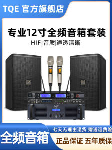 12-Inch Professional Full Frequency Speaker for Home Singing Performance Indoor K-Song Stage KTVAudio-Video Appliances>Stage Equipment> KTV/Karaoke Speakers