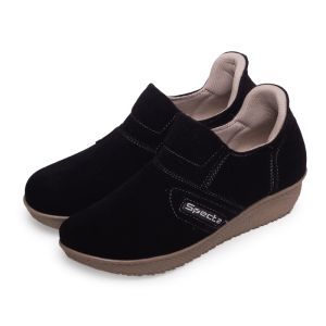 [BONUS MASKER] Specta Sepatu Slip On Wanita Terbaru BP 0574 Hitam Sentra Grosir Bandung