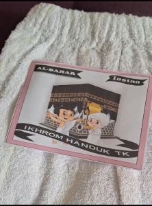 Baju Ihrom Instan Anak TK Kain Manasik TK Ihram Praktis Bahan Tebal Putih Polos Adem