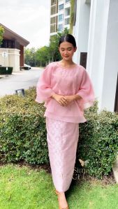(RAYA 2026) (BUDAK) ASTRID Kurung Songket Organza Eksklusif sedondon di hari raya mak anak