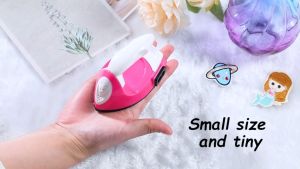 Mini Iron for Perler Fuse Hama Beads - Pink - Ready Stock - Stationery Craft Tool