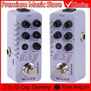 Mooer | MOOER Guitar Effect Pedal R7 Digital Reverb Processor 7-Classic Tone Reverb Effect for Guitar Buffer Bypass New Micro Pedal