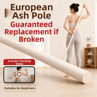 FABX | Shoulder Opening Back Exercising Body Stretching Wood Stick