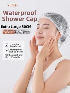 Yunlei | Waterproof Disposable Extra Large Shower Cap