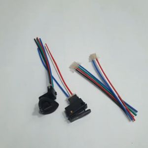 Giắc công tắc xe máy 3 dây 4 dây cos 2.8mm lõi đồng