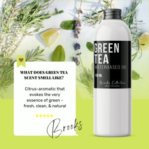 Eco Premium My Home Fragrances Green Tea Water based Waterbased Water Based Oil Diffusers