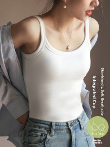 TONERCE | Bust Pad Cotton Slimming Side Breast Concealing Womens Vest