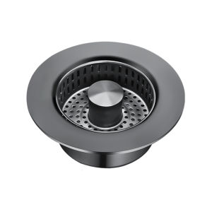 YEMO | Stainless Steel Kitchen Sink Drain with Pop-up Core and Filter