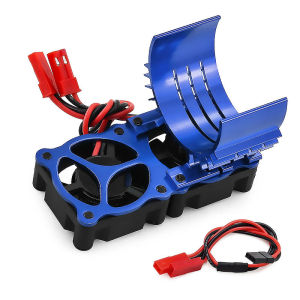 New RC Motor Heat Sink and Efficient Cooling Fan for 540 550 3650 3660 3670 3674 Traxxas ARRMA RC Crawler Upgrade Parts